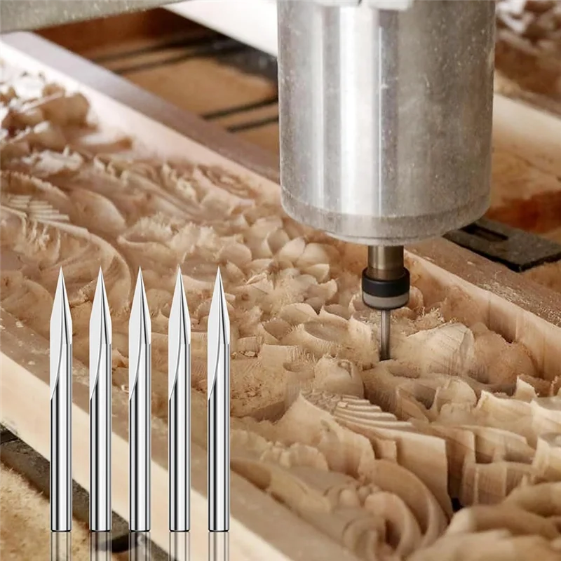 ABUG-Degree Engraving Drill Bits 1/8 Shank 2 Flutes 0.1Mm Pointed Engraving Tool Drill Foracrylic
ABUG-Degree Engraving Drill Bits 1/8 Shank 2 Flutes 0.1Mm Pointed Engraving Tool Drill Foracrylic