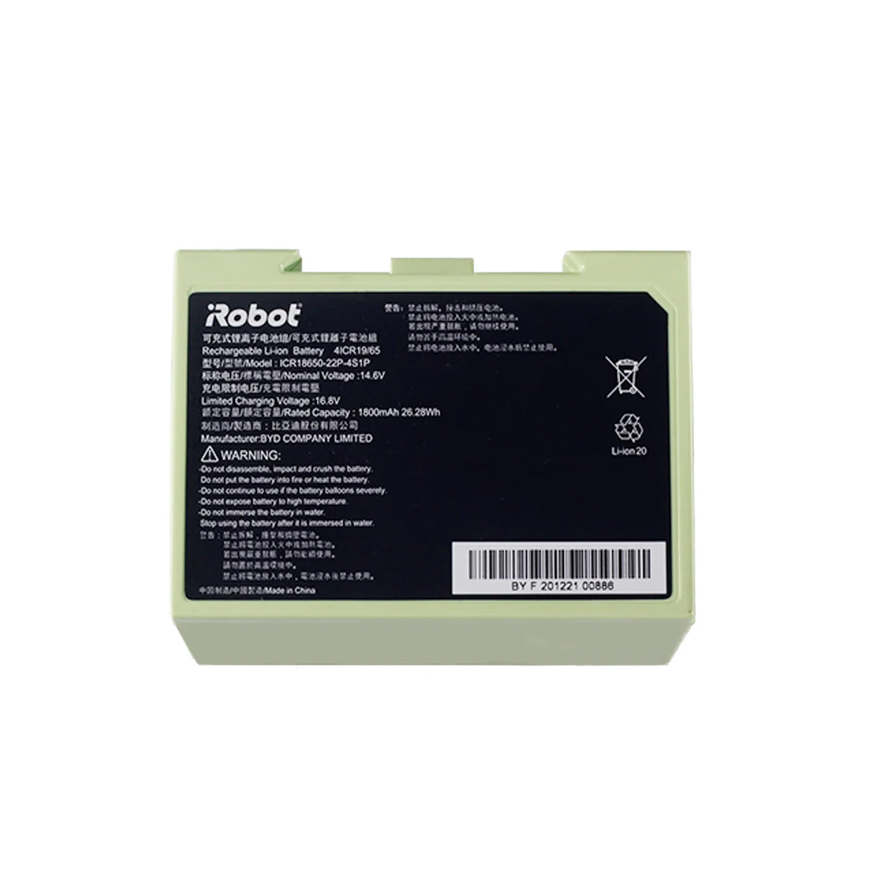 Замена аккумулятора для iRobot e5 e6 i7 i7 + i8 7150 7550 e5150 e5152 e5154 e6 e6198 ABL-D1 i3 3150 i3 + i4 4150
Замена аккумулятора для iRobot e5 e6 i7 i7 + i8 7150 7550 e5150 e5152 e5154 e6 e6198 ABL-D1 i3 3150 i3 + i4 4150