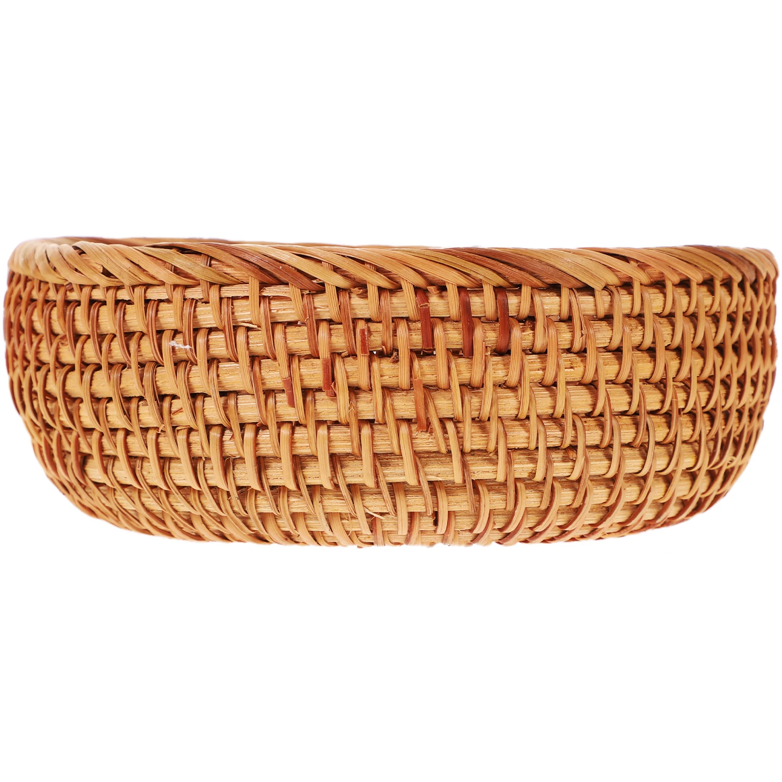 Rattan Woven Basket 15x7 Round Mini Bread Fruit Vegetable Snack Storage Home Decor H Holder 
Rattan Woven Basket 15x7 Round Mini Bread Fruit Vegetable Snack Storage Home Decor H Holder