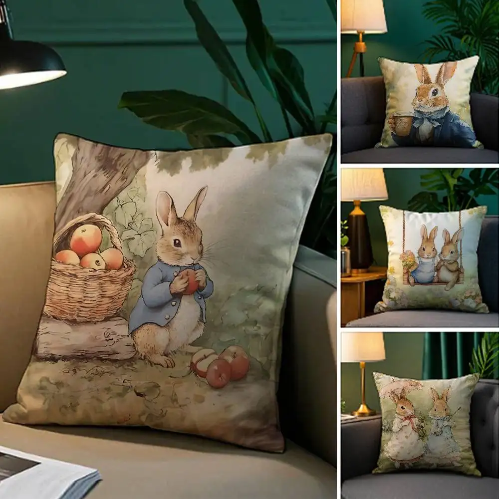 Cartoon P-Peters Rabbit Pillow Case Cozy Plush Pillow Cover Double Side Printed – Home Gift for Bedroom Decor
Cartoon P-Peters Rabbit Pillow Case Cozy Plush Pillow Cover Double Side Printed – Home Gift for Bedroom Decor