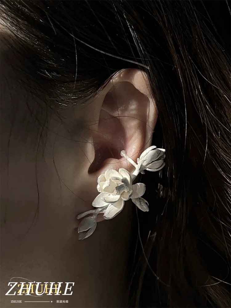 ZHUHE Jasmine Earrings Vintage Style For Women Men's Jewelry Accessories Party Gifts
ZHUHE Jasmine Earrings Vintage Style For Women Men's Jewelry Accessories Party Gifts