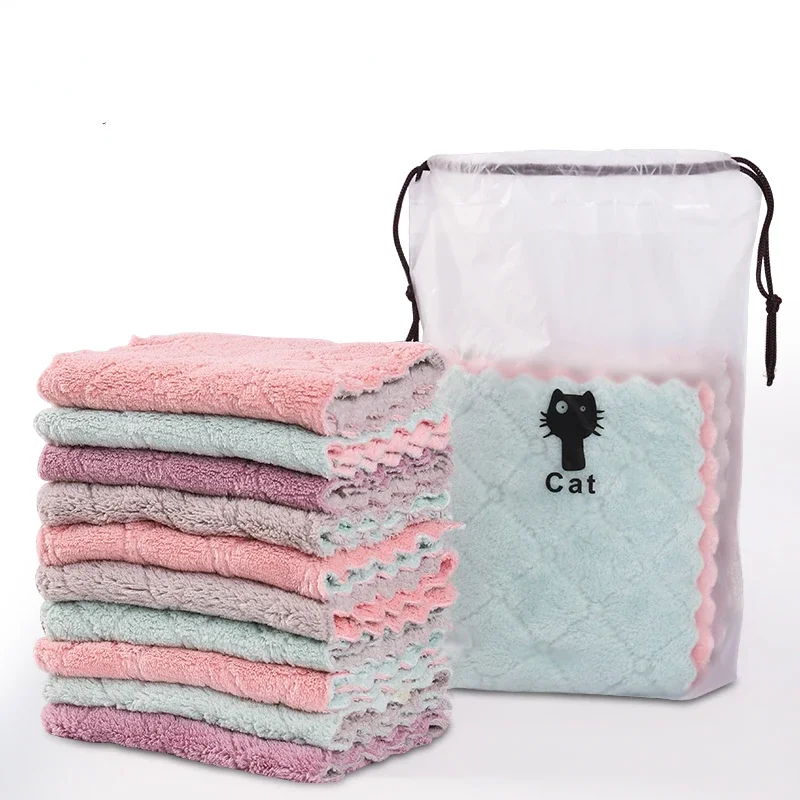 Household use does not shed hair and absorb water, kitchen wipes oil towels, small housework cleaning, degreasing linen
Household use does not shed hair and absorb water, kitchen wipes oil towels, small housework cleaning, degreasing linen