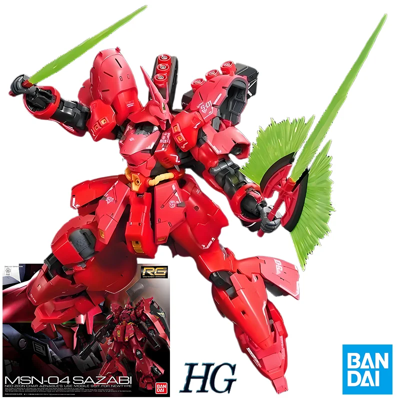 Original Bandai GUNDAM RG 1/144 MSN-04 Sazabi Assembly Model Anime Action Figures Toys Collectible Gifts for Children
Original Bandai GUNDAM RG 1/144 MSN-04 Sazabi Assembly Model Anime Action Figures Toys Collectible Gifts for Children