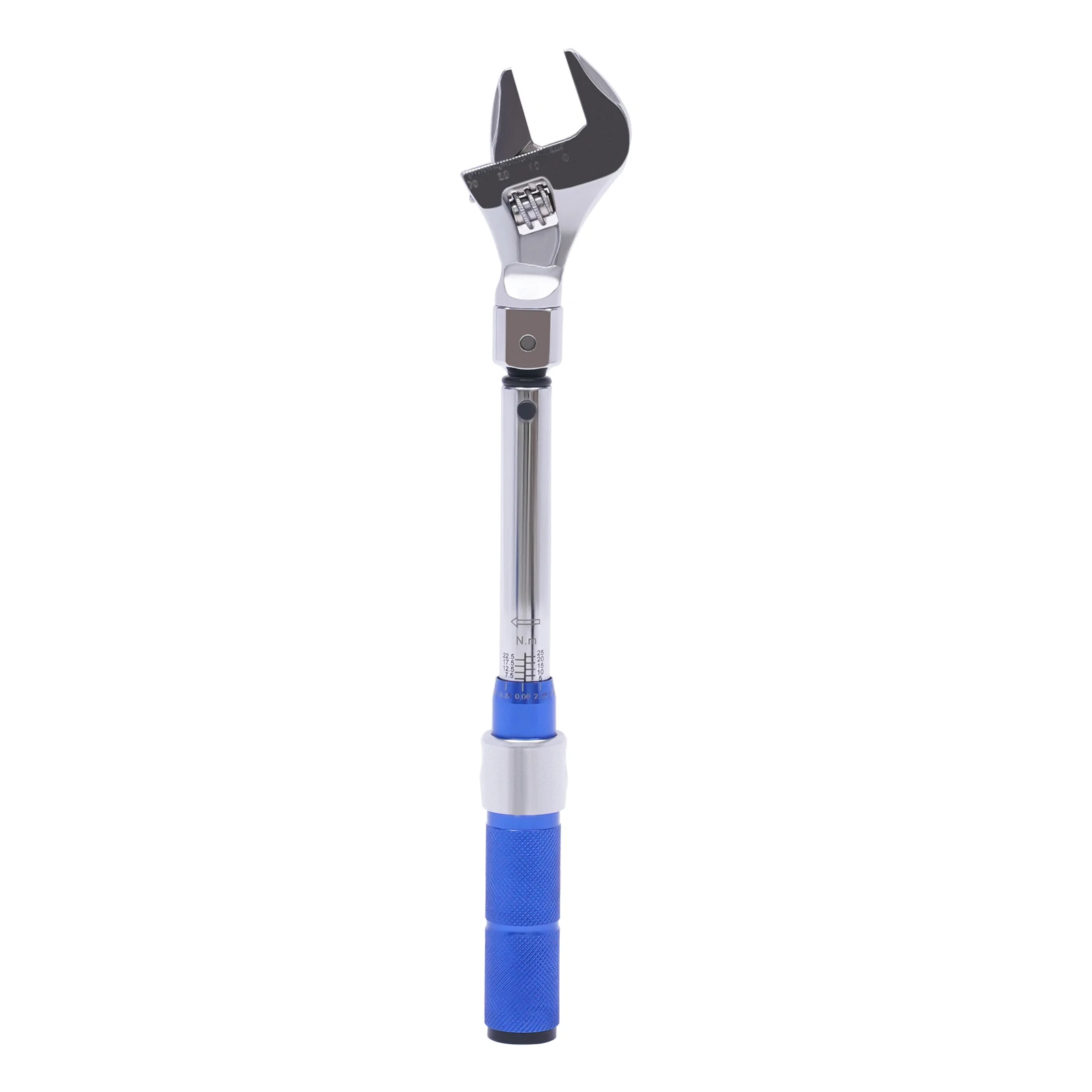 Adjustable Torque Wrench 5 to 25 Nm 30mm Open End Aluminum Alloy Torque Wrench with Click and Changeable Head
Adjustable Torque Wrench 5 to 25 Nm 30mm Open End Aluminum Alloy Torque Wrench with Click and Changeable Head