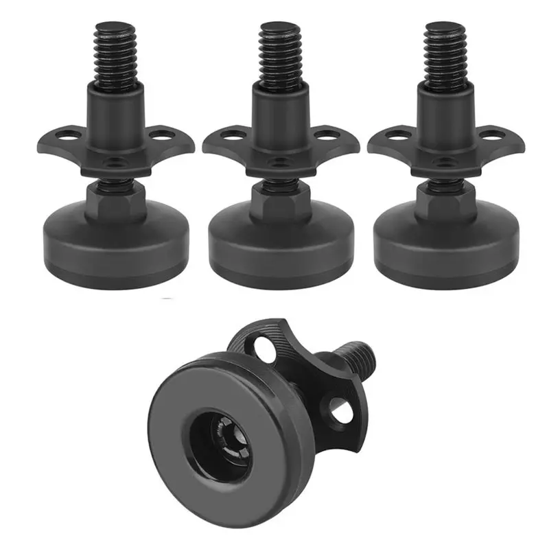 BOFO T-Nut Kit Included 4-Pack Heavy Duty Leveling Feet 3/8Inch-16 Thread Adjustable Furniture Feet For Table Chair Cabinet
BOFO T-Nut Kit Included 4-Pack Heavy Duty Leveling Feet 3/8Inch-16 Thread Adjustable Furniture Feet For Table Chair Cabinet
