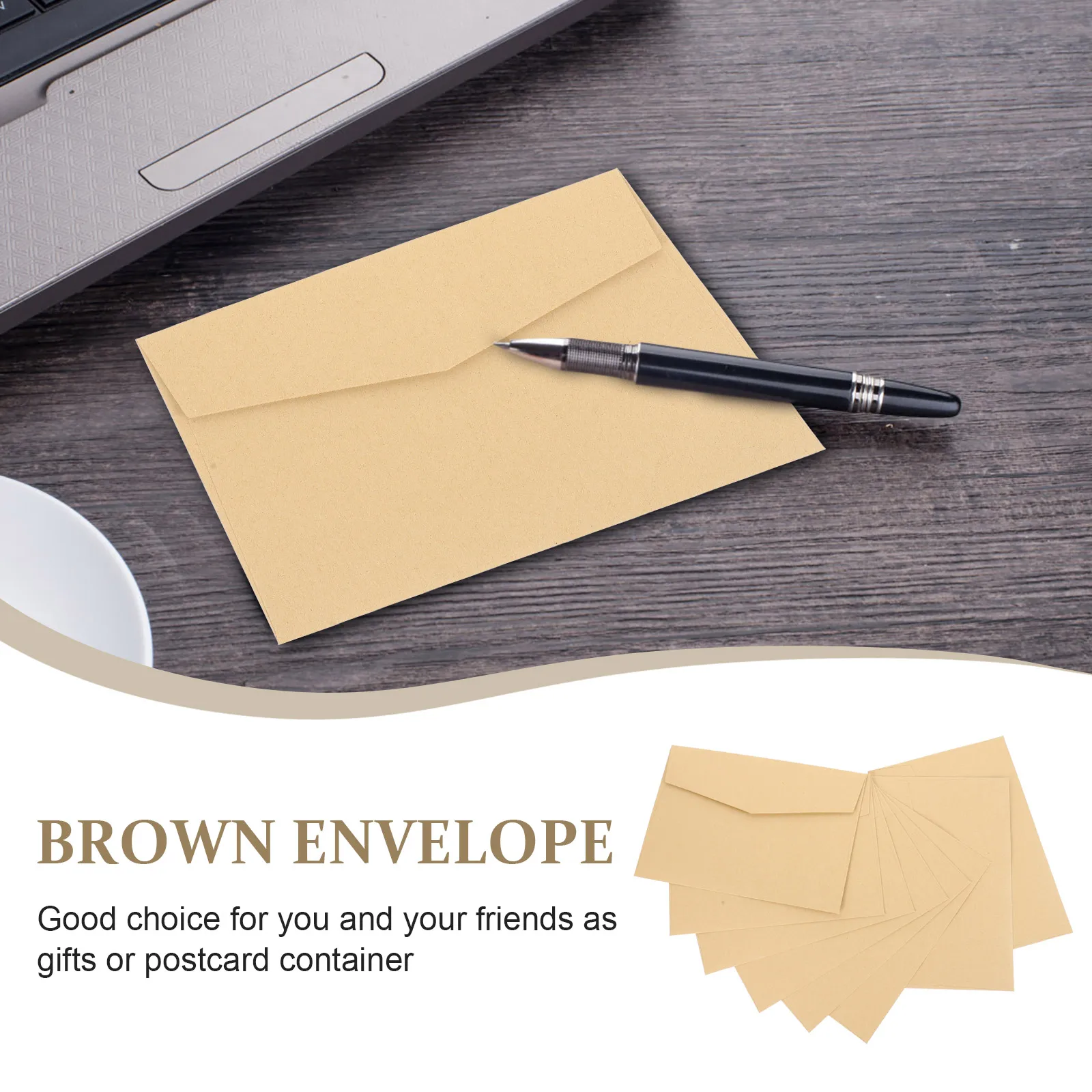 20pcs Kraft Paper Classic Simple Blank Envelopes For Greeting Cards Wedding Invitations Scrapbook Office Supplies Photo
20pcs Kraft Paper Classic Simple Blank Envelopes For Greeting Cards Wedding Invitations Scrapbook Office Supplies Photo
