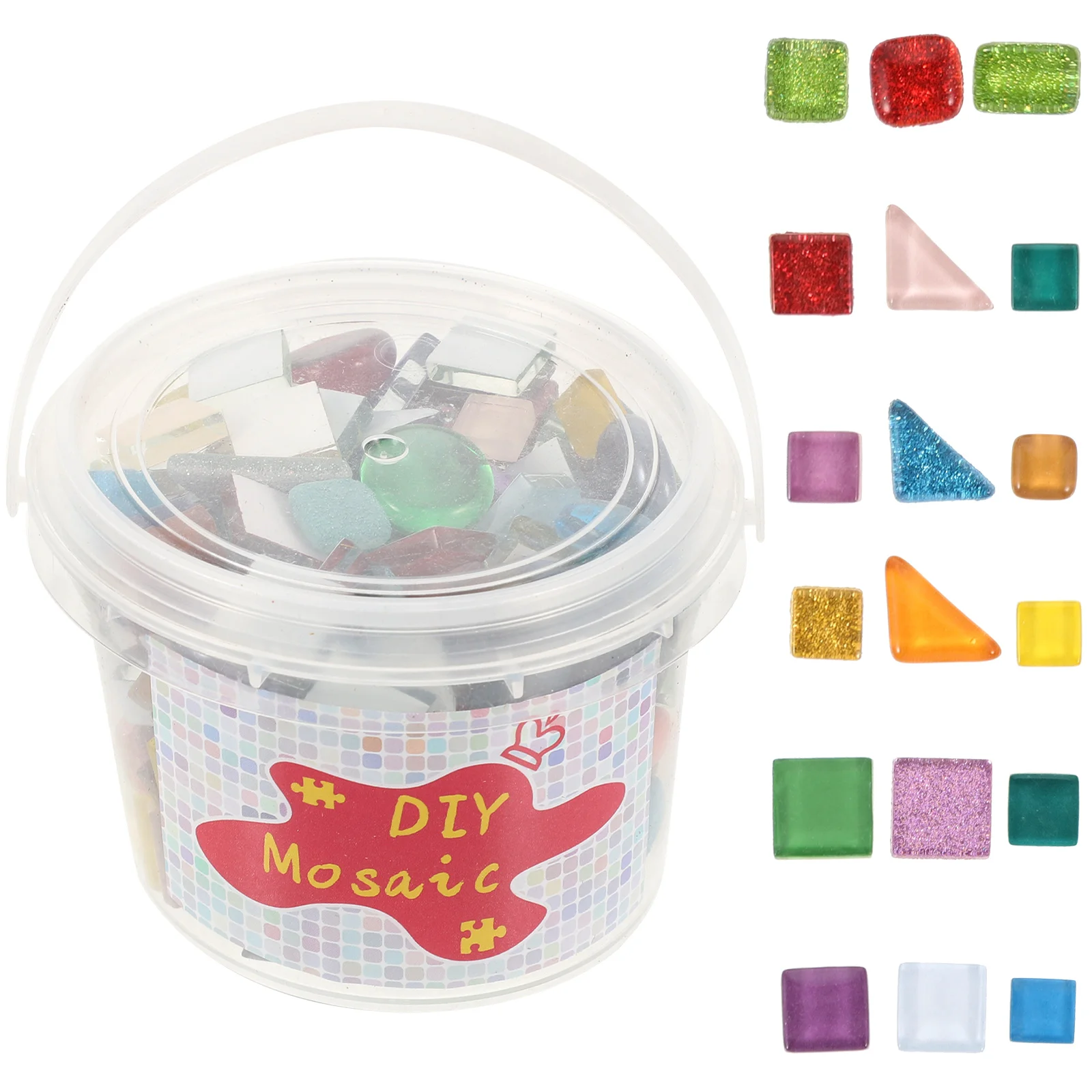 Mosaic Decoration Craft Tiles Crystal Glass Supplies for DIY Projects Colorful Smooth Pieces Gentle Shades Non Fading Perfect
Mosaic Decoration Craft Tiles Crystal Glass Supplies for DIY Projects Colorful Smooth Pieces Gentle Shades Non Fading Perfect