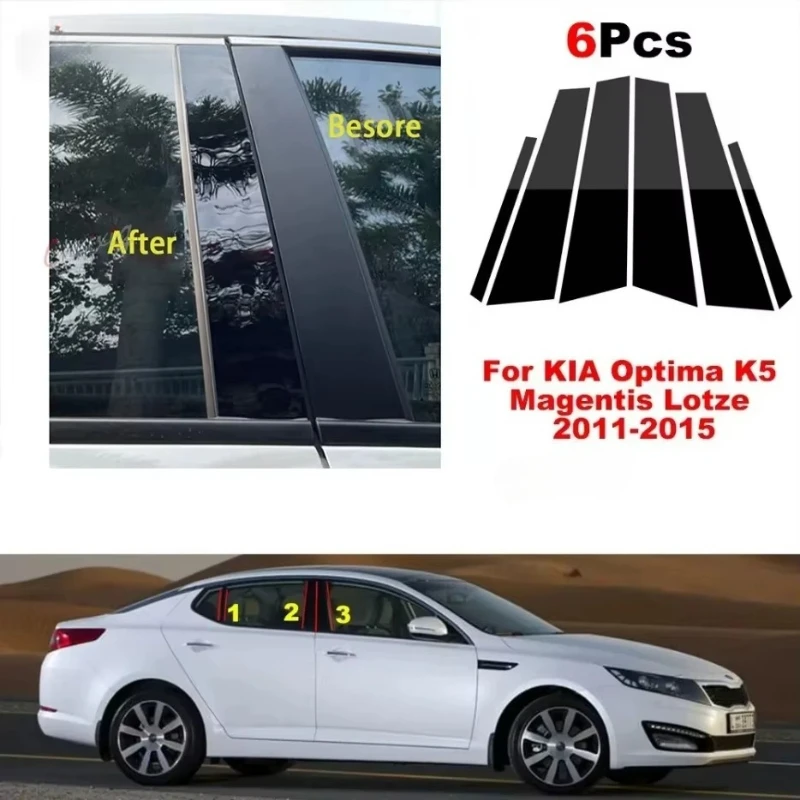Car Door Window Column BC Pillar Post Trim Sticker Cover for KIA Optima K5 Magentis Lotze 2011 2012 2013 2014 2015 Accessories
Car Door Window Column BC Pillar Post Trim Sticker Cover for KIA Optima K5 Magentis Lotze 2011 2012 2013 2014 2015 Accessories