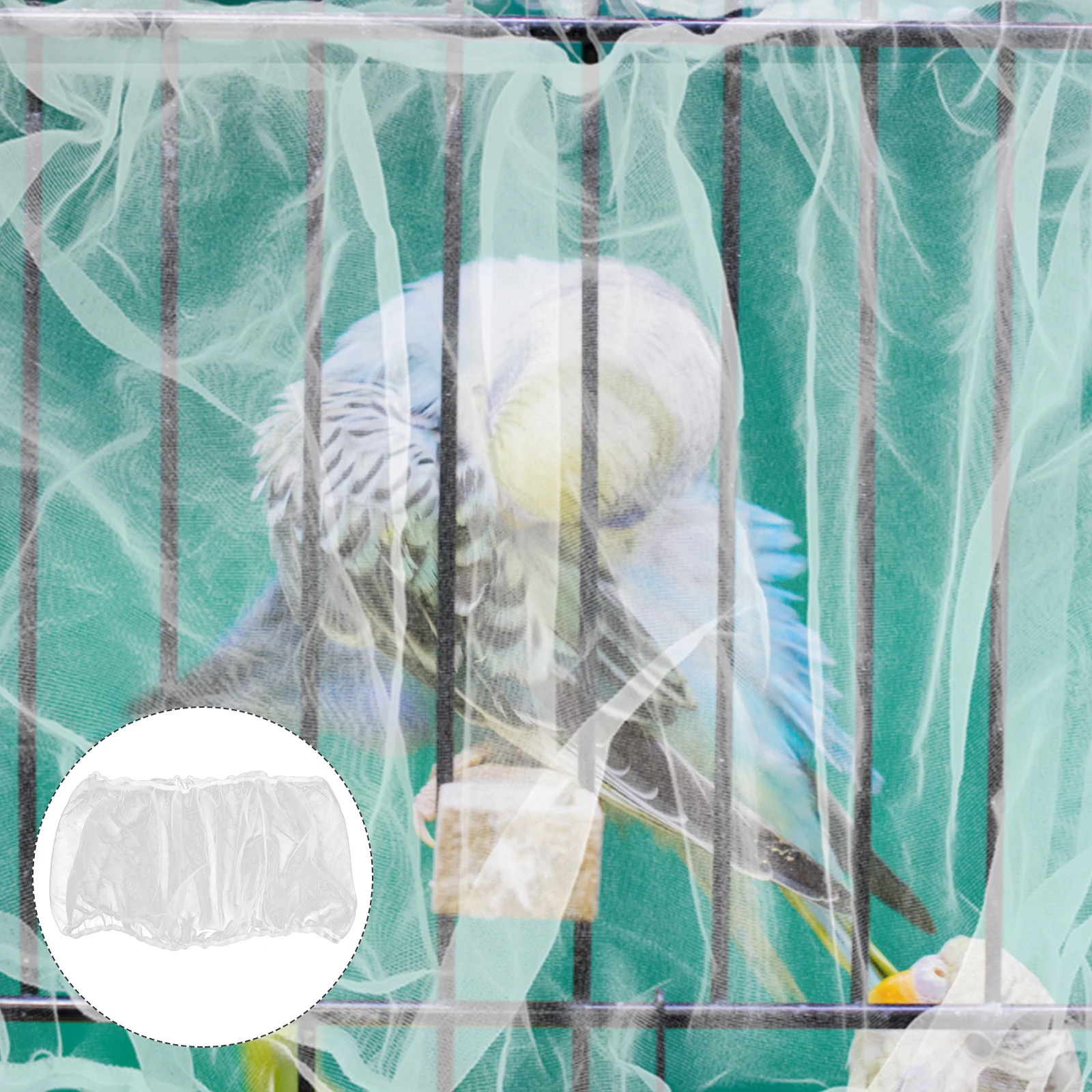 Bird Cages Universal Cover Net Birdcage Mesh Parrot Elastic Canopy White Large Protective Cage Durable Material Easy Pet
Bird Cages Universal Cover Net Birdcage Mesh Parrot Elastic Canopy White Large Protective Cage Durable Material Easy Pet