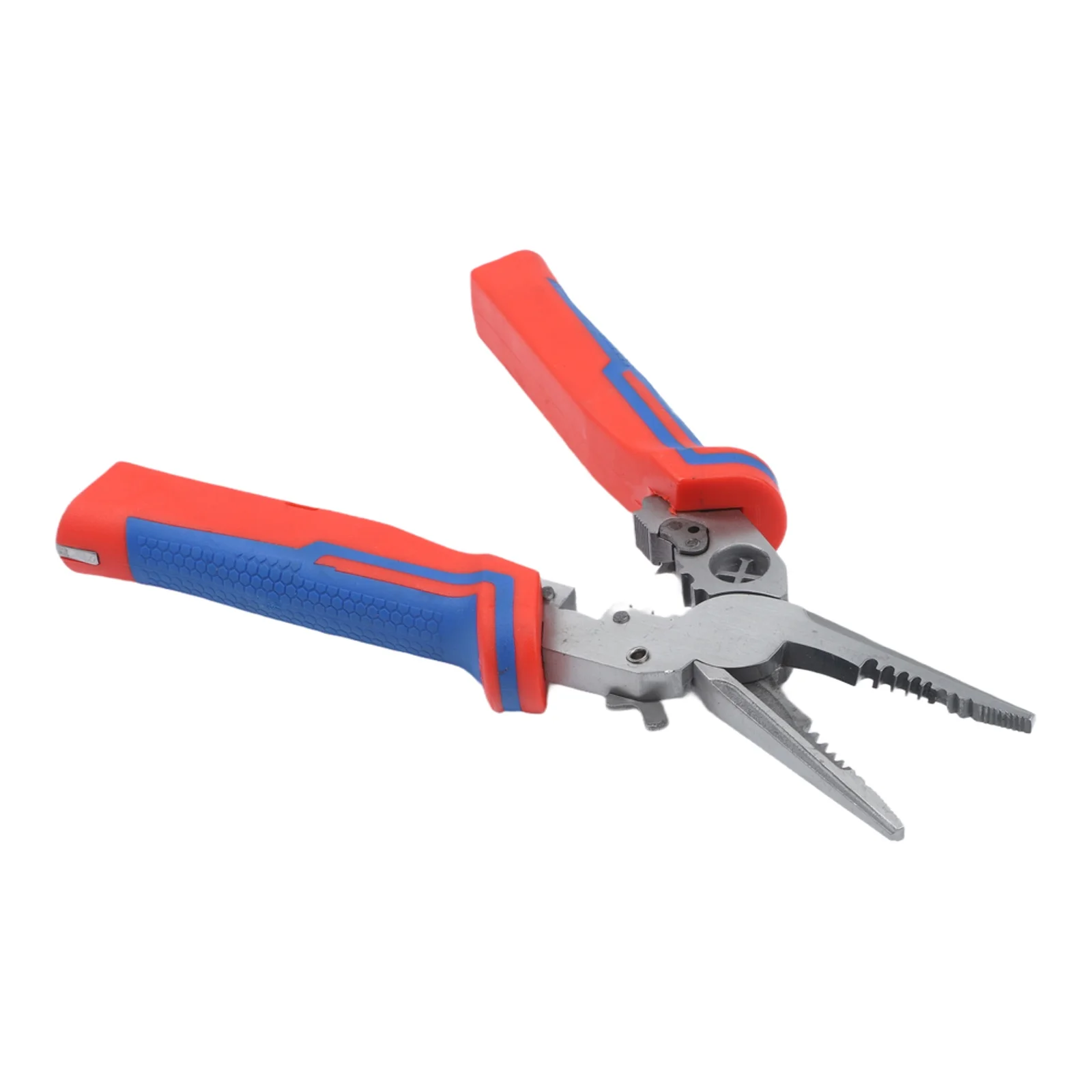 Heavy Duty Wire Stripper with Built-In Voltage Tester and Ergonomic Handle for Long Term Use in Electrical Tasks
Heavy Duty Wire Stripper with Built-In Voltage Tester and Ergonomic Handle for Long Term Use in Electrical Tasks