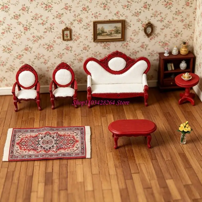 Elegant Handcrafts Wooden Doll House Living Room End Table European Furniture Set
Elegant Handcrafts Wooden Doll House Living Room End Table European Furniture Set
