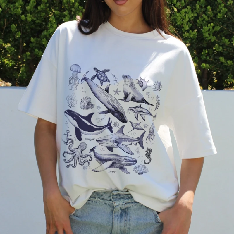 2025 Summer Casual Loose Fit T-Shirts Crew Neck Short Sleeve Y2K Aesthetic Pattern Printed Bodycon Athleisure Oversized Tee Top
2025 Summer Casual Loose Fit T-Shirts Crew Neck Short Sleeve Y2K Aesthetic Pattern Printed Bodycon Athleisure Oversized Tee Top