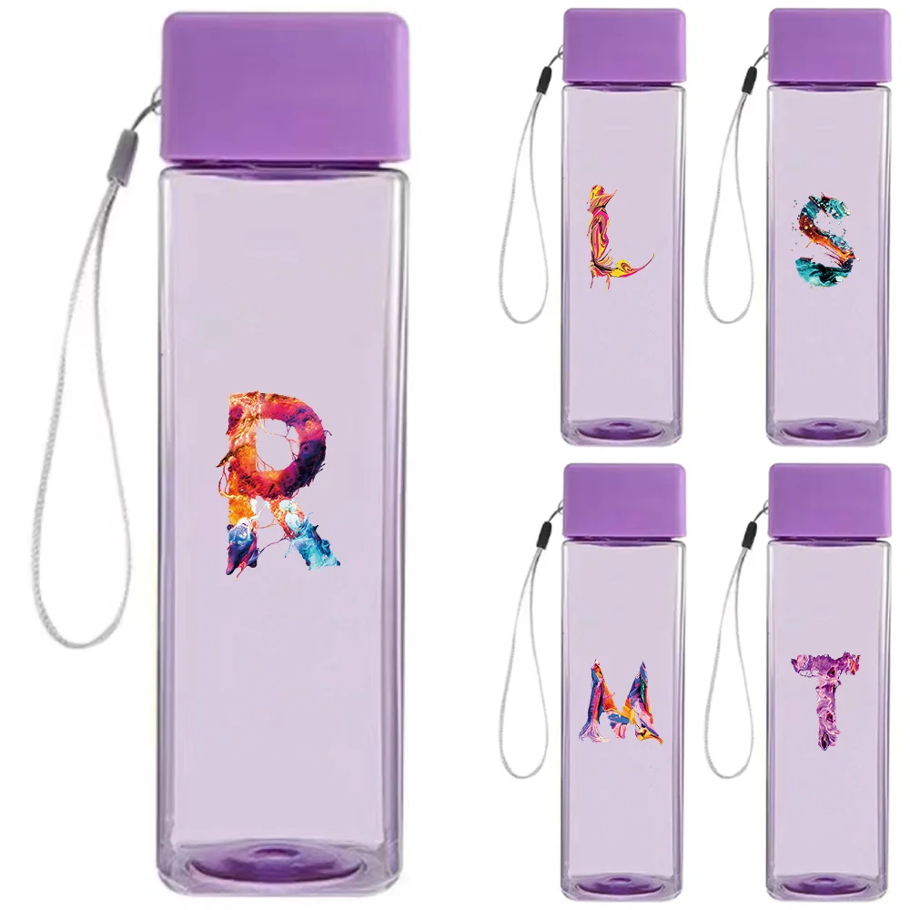 Leakproof Portable Water Bottle Clear Water Cup, Reusable Transparent Tumbler For Milk Tea, Coffee, Travel Paint Pattern
Leakproof Portable Water Bottle Clear Water Cup, Reusable Transparent Tumbler For Milk Tea, Coffee, Travel Paint Pattern