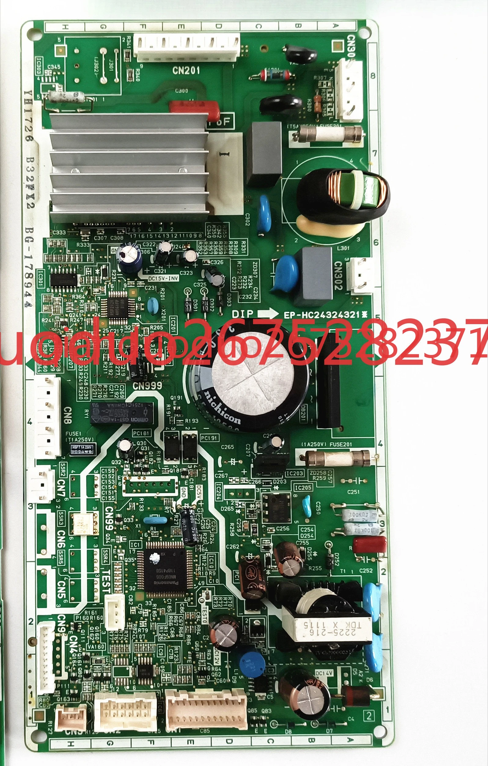 Подходит для платы управления холодильником Panasonic YH1803B32FX2 BG-178944, плата дисплея NR-B30FXC BG179420
Подходит для платы управления холодильником Panasonic YH1803B32FX2 BG-178944, плата дисплея NR-B30FXC BG179420