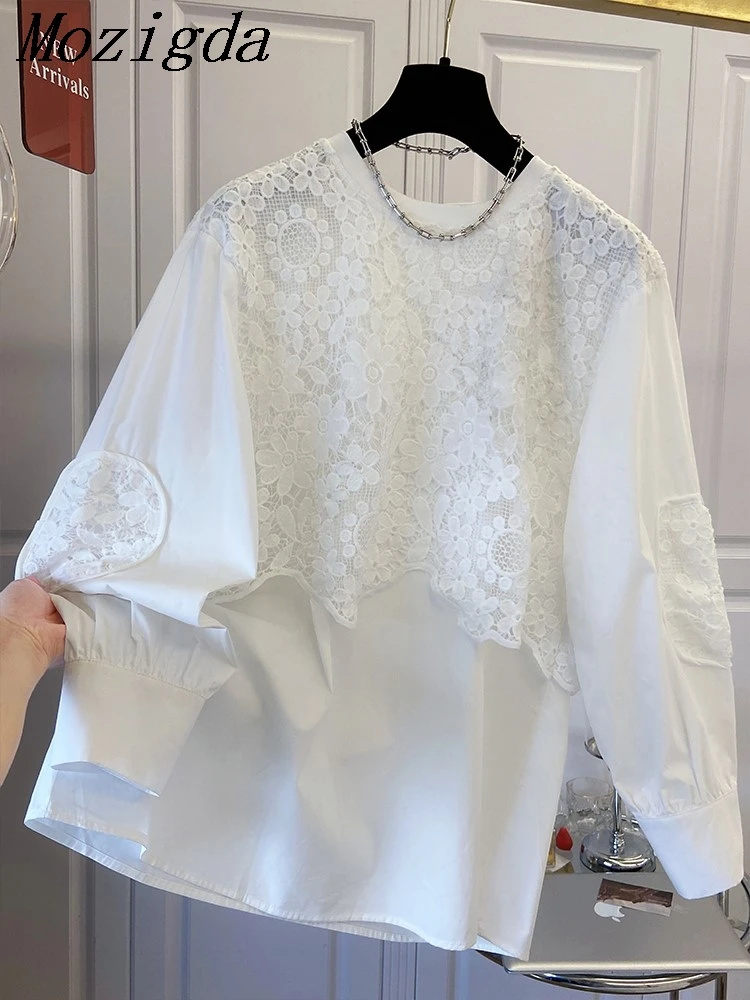 Large Size Lace Fake Two Piece Set Shirt Women Korean Version Lace Long Sleeved Shirt Loose Casual Ladies Tops
Large Size Lace Fake Two Piece Set Shirt Women Korean Version Lace Long Sleeved Shirt Loose Casual Ladies Tops
