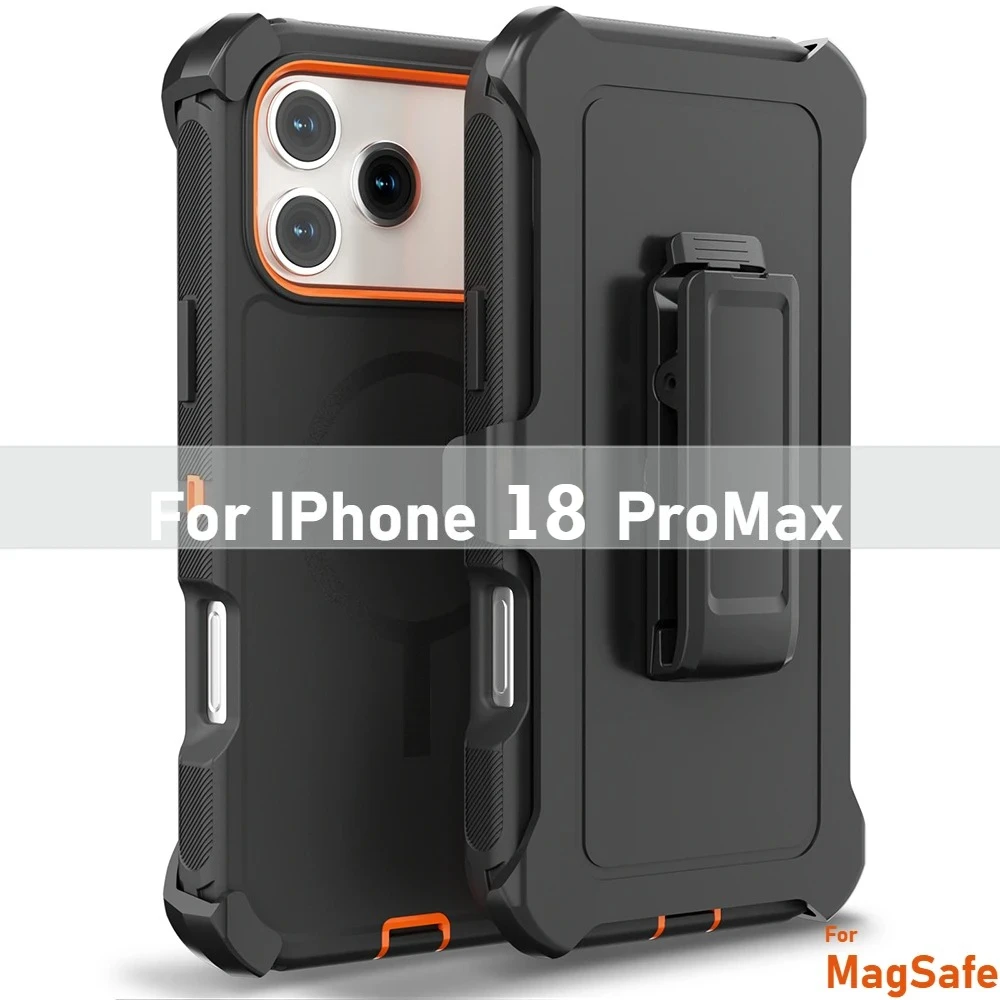Armor OTT Defender Box Magnetic Phone Case for IPhone 18 Pro Max 17 16 15 14 13 12 for Magsafe Rugged Shockproof with Clip Cover
Armor OTT Defender Box Magnetic Phone Case for IPhone 18 Pro Max 17 16 15 14 13 12 for Magsafe Rugged Shockproof with Clip Cover