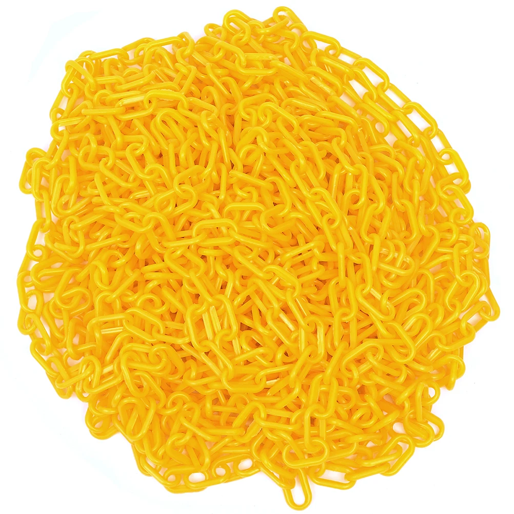 5M Yellow 6mm Decorative Chains Plastic Safety Chain Crowd Control Barrier Traffic Safety Caution Security Chain Wedding Party
5M Yellow 6mm Decorative Chains Plastic Safety Chain Crowd Control Barrier Traffic Safety Caution Security Chain Wedding Party
