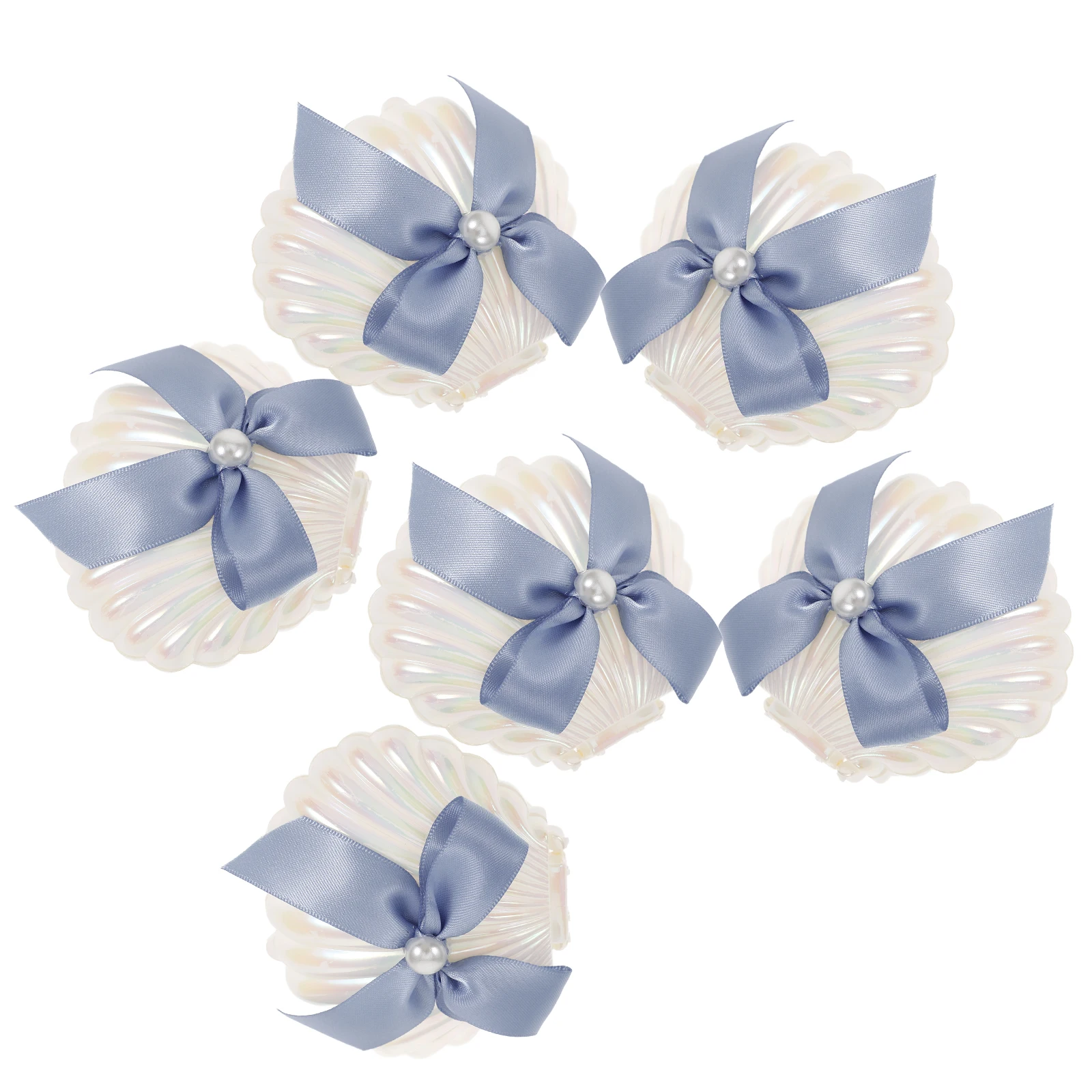 6PCS Pearl White Seashell Candy Boxes Blue Ribbon Wedding Favor Containers Birthday Party Supplies Reusable PP Material Sweets
6PCS Pearl White Seashell Candy Boxes Blue Ribbon Wedding Favor Containers Birthday Party Supplies Reusable PP Material Sweets