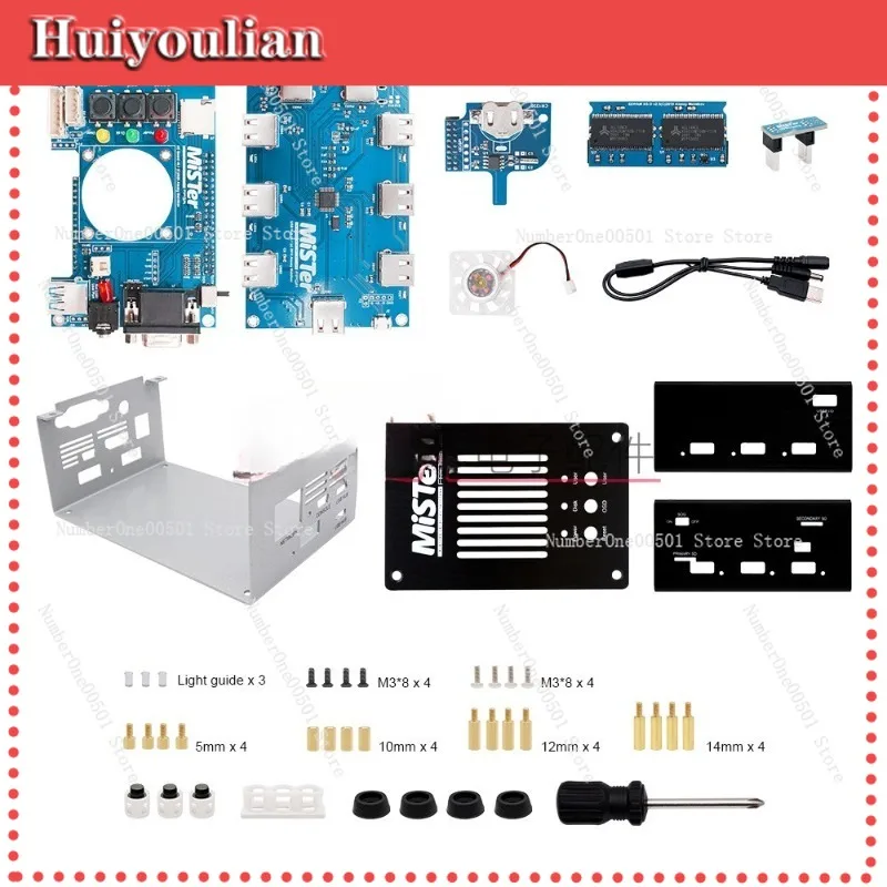 DE10-Nano Accessories Mister DIY Metal Shell MisterFPGA IO Board Kit
DE10-Nano Accessories Mister DIY Metal Shell MisterFPGA IO Board Kit