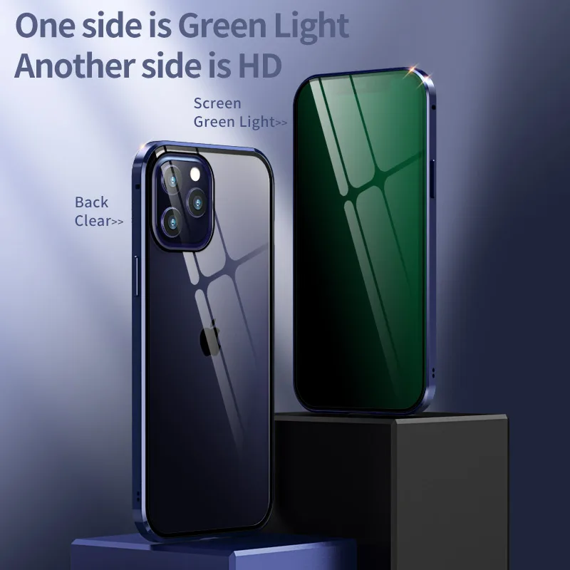 Новинка, магнитные чехлы из закаленного стекла для Iphone 12 Iphone12 Pro Max Mini 5,4 6,1 6,7 дюйма, металлический магнитный чехол с защитой от шпионов
Новинка, магнитные чехлы из закаленного стекла для Iphone 12 Iphone12 Pro Max Mini 5,4 6,1 6,7 дюйма, металлический магнитный чехол с защитой от шпионов