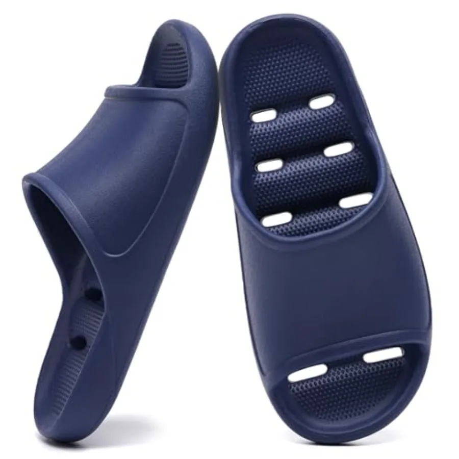Shower Shoes for Women and Men Pool Slides Sandals Soft Cushioned Anti-Slip Slides Slippers Comfort Arch Support Quick Drying S
Shower Shoes for Women and Men Pool Slides Sandals Soft Cushioned Anti-Slip Slides Slippers Comfort Arch Support Quick Drying S