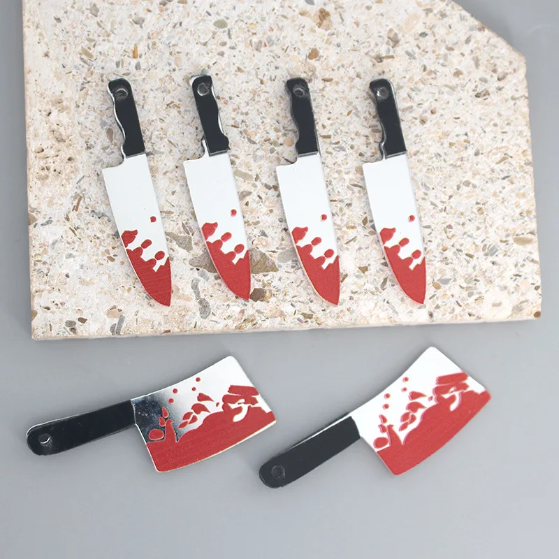 20Pcs Gothic Halloween Fruit Knife Charms Resin Pendant For Phone Bag Keychain Necklace Earrings Creative Diy Jewelry Make
20Pcs Gothic Halloween Fruit Knife Charms Resin Pendant For Phone Bag Keychain Necklace Earrings Creative Diy Jewelry Make