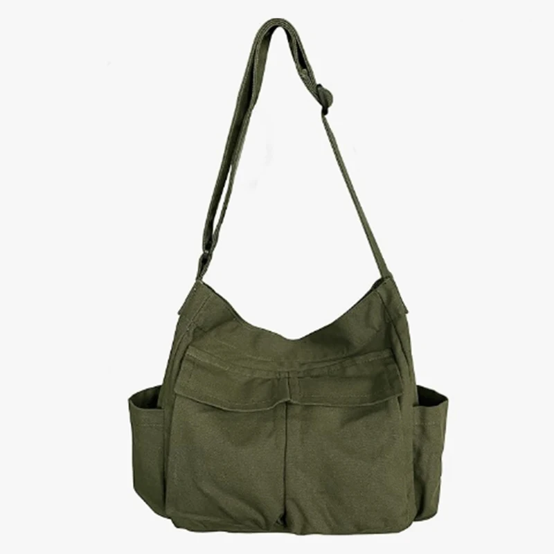 Women's Shoulder Bag Vintage Handbag Canvas Teenager Messenger Corssbody Bags Large Capacity Casual Handbags
Women's Shoulder Bag Vintage Handbag Canvas Teenager Messenger Corssbody Bags Large Capacity Casual Handbags