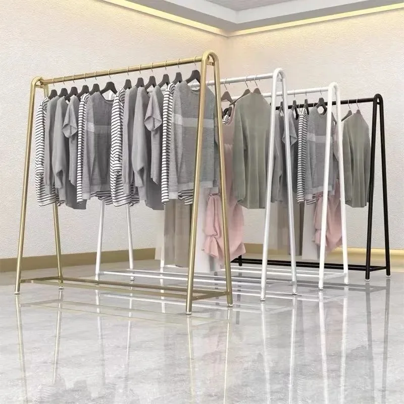 Custom. Simple Clothes Hanger Floor Household Hangers Clothes Rack Bedroom Clothes Display Rack Light Luxury Women's Clothing St
Custom. Simple Clothes Hanger Floor Household Hangers Clothes Rack Bedroom Clothes Display Rack Light Luxury Women's Clothing St