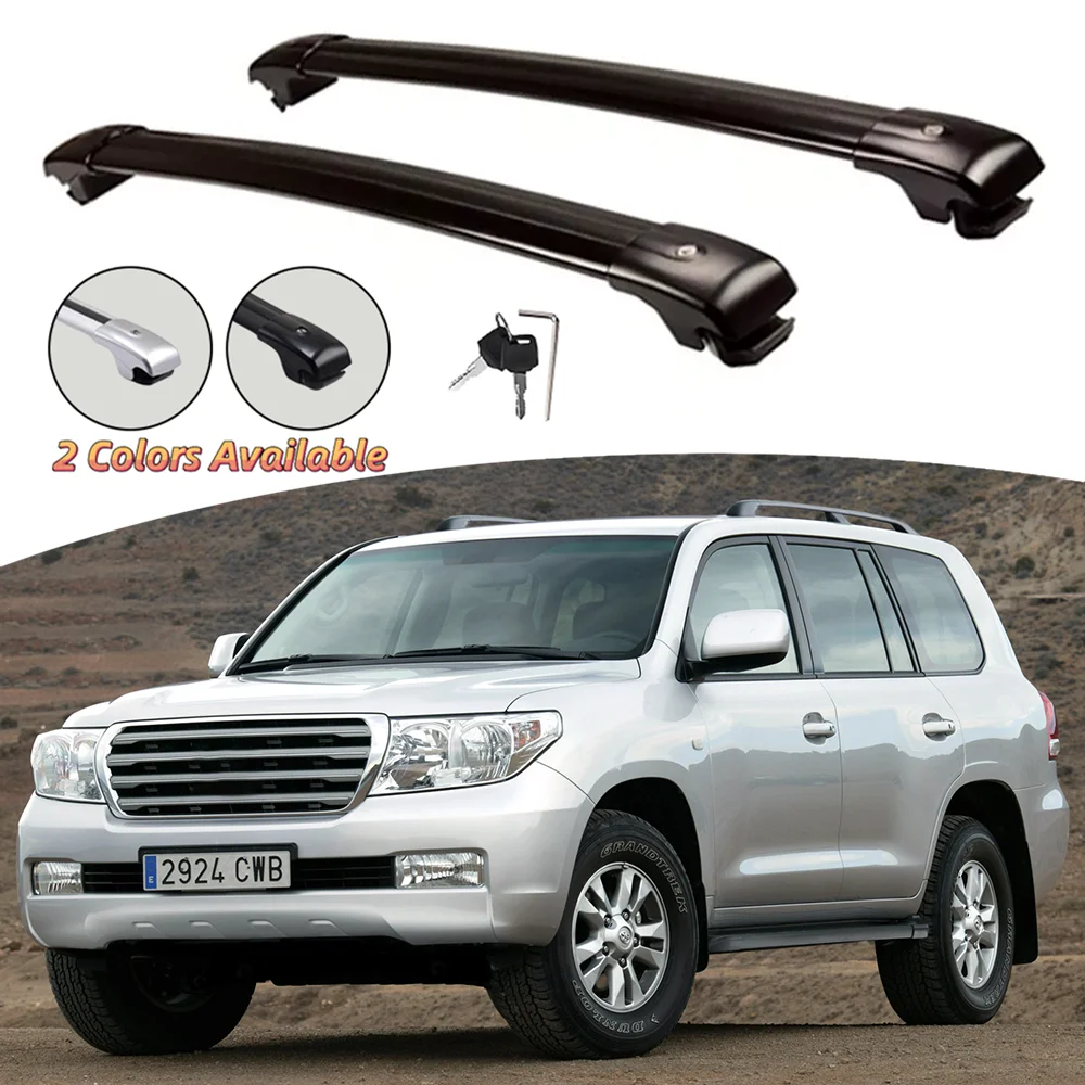 2 шт. алюминиевая перекладина, подходит для Toyota Land Cruiser LC200 J200 2008-2021, перекладина на крышу, багажник, запираемый багажник
2 шт. алюминиевая перекладина, подходит для Toyota Land Cruiser LC200 J200 2008-2021, перекладина на крышу, багажник, запираемый багажник