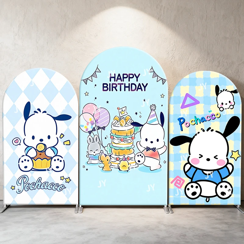 Синяя тематическая арка-фон для дня рождения Pochacco: Веселая мультяшная сцена для детского дня рождения, декор для фотозоны на бэби-шауэр
Синяя тематическая арка-фон для дня рождения Pochacco: Веселая мультяшная сцена для детского дня рождения, декор для фотозоны на бэби-шауэр
