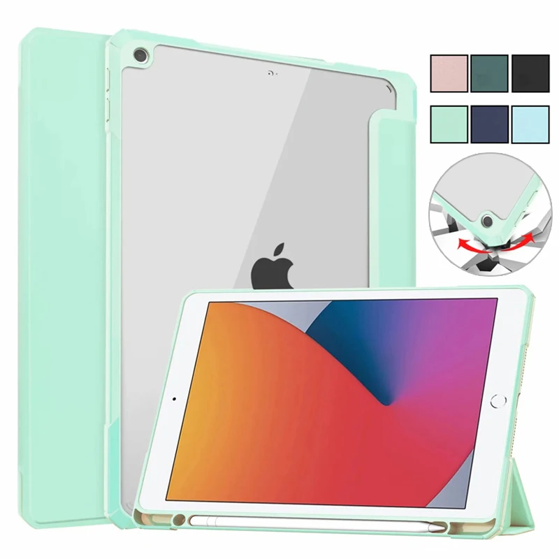 Tablet Funda For iPad 10.2 Case With Pencil Holder Folding Smart Cover For iPad 10 2 2020 2019 Case For iPad 8 7 8th Generation
Tablet Funda For iPad 10.2 Case With Pencil Holder Folding Smart Cover For iPad 10 2 2020 2019 Case For iPad 8 7 8th Generation