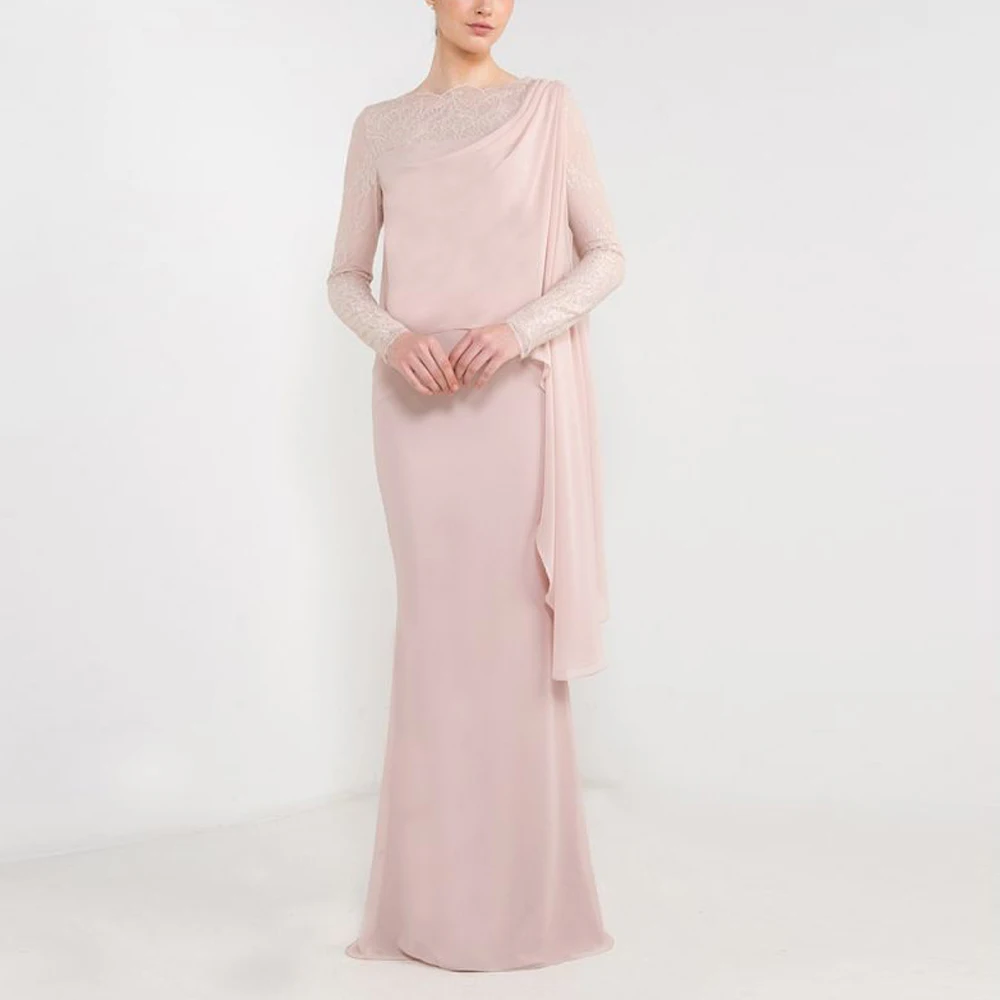 Customized Pink Sheath Mother of the Bride Dress Lace Full Sleeve Wedding Guest Gown Cape Sleeve Column Formal Dresses
Customized Pink Sheath Mother of the Bride Dress Lace Full Sleeve Wedding Guest Gown Cape Sleeve Column Formal Dresses