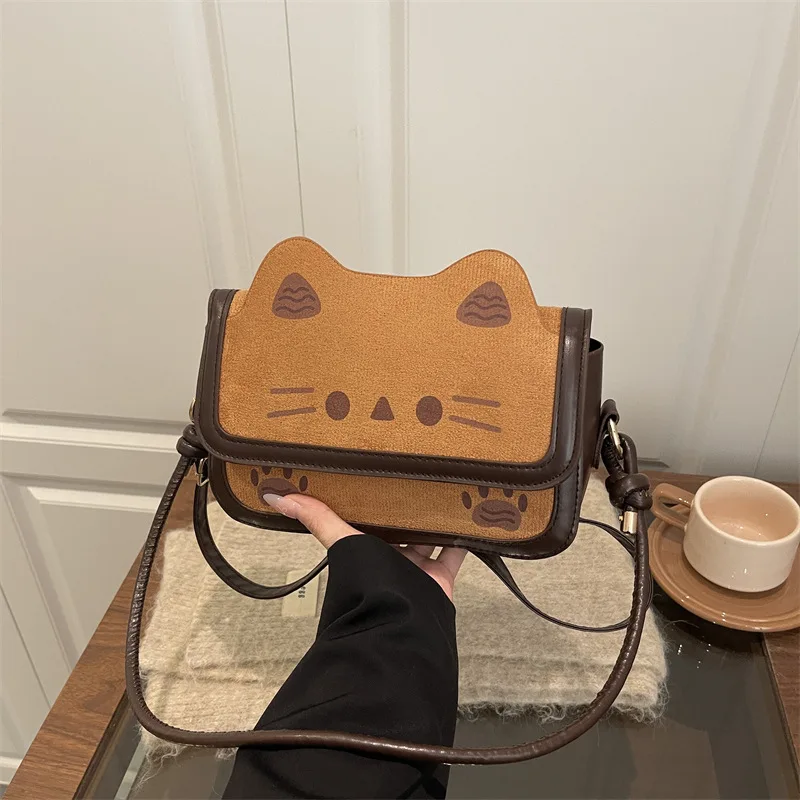 Sanrio Retro Kitten Cute Versatile Shoulder Bag Female Crossbody Bag
Sanrio Retro Kitten Cute Versatile Shoulder Bag Female Crossbody Bag