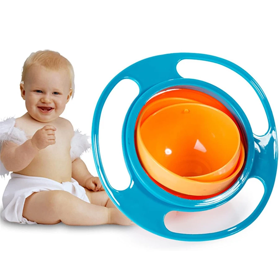 Magic Gyro Bowl 360 Degree Rotate Spill-Proof Bowls with Lid Plastic Creative Dishes Practice Feeding Bowls
Magic Gyro Bowl 360 Degree Rotate Spill-Proof Bowls with Lid Plastic Creative Dishes Practice Feeding Bowls