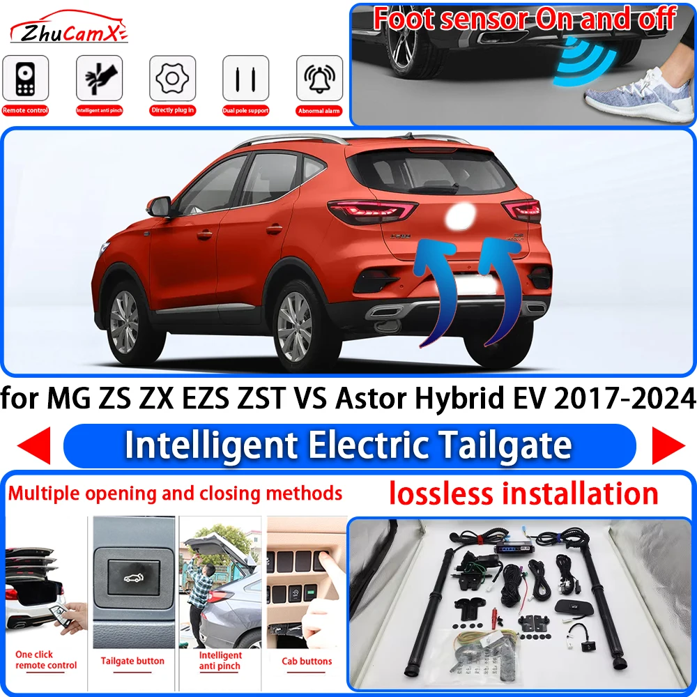 ZhuCamX for MG ZS ZX EZS ZST VS Astor Hybrid EV 2017-2024 Power Liftgate Trunk Electric Suction Tailgate Tail Gate Lift Strut
ZhuCamX for MG ZS ZX EZS ZST VS Astor Hybrid EV 2017-2024 Power Liftgate Trunk Electric Suction Tailgate Tail Gate Lift Strut