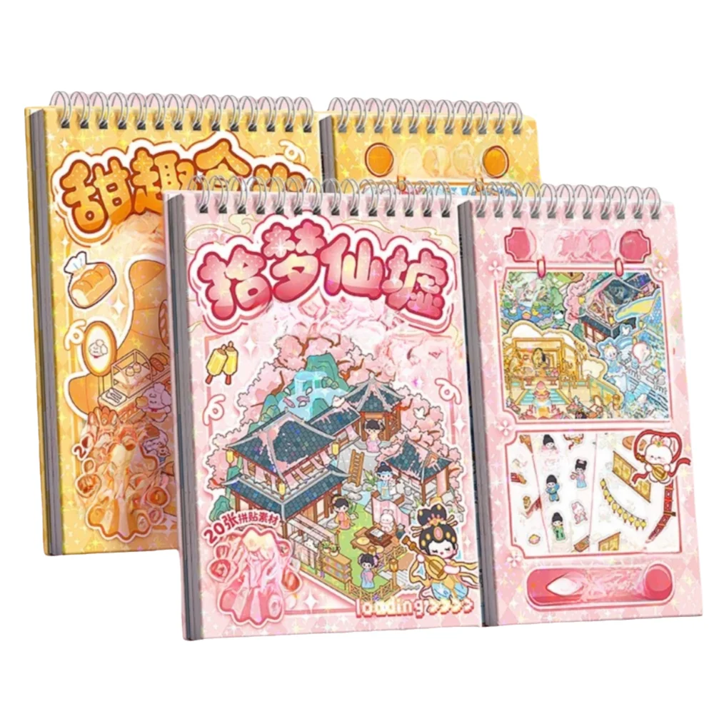 3D мультяшный дизайн, коллекция миниатюрных сцен, трехмерные DIY миниатюрные сцены дома, наклейка, книга, дизайн сцены кабины
3D мультяшный дизайн, коллекция миниатюрных сцен, трехмерные DIY миниатюрные сцены дома, наклейка, книга, дизайн сцены кабины