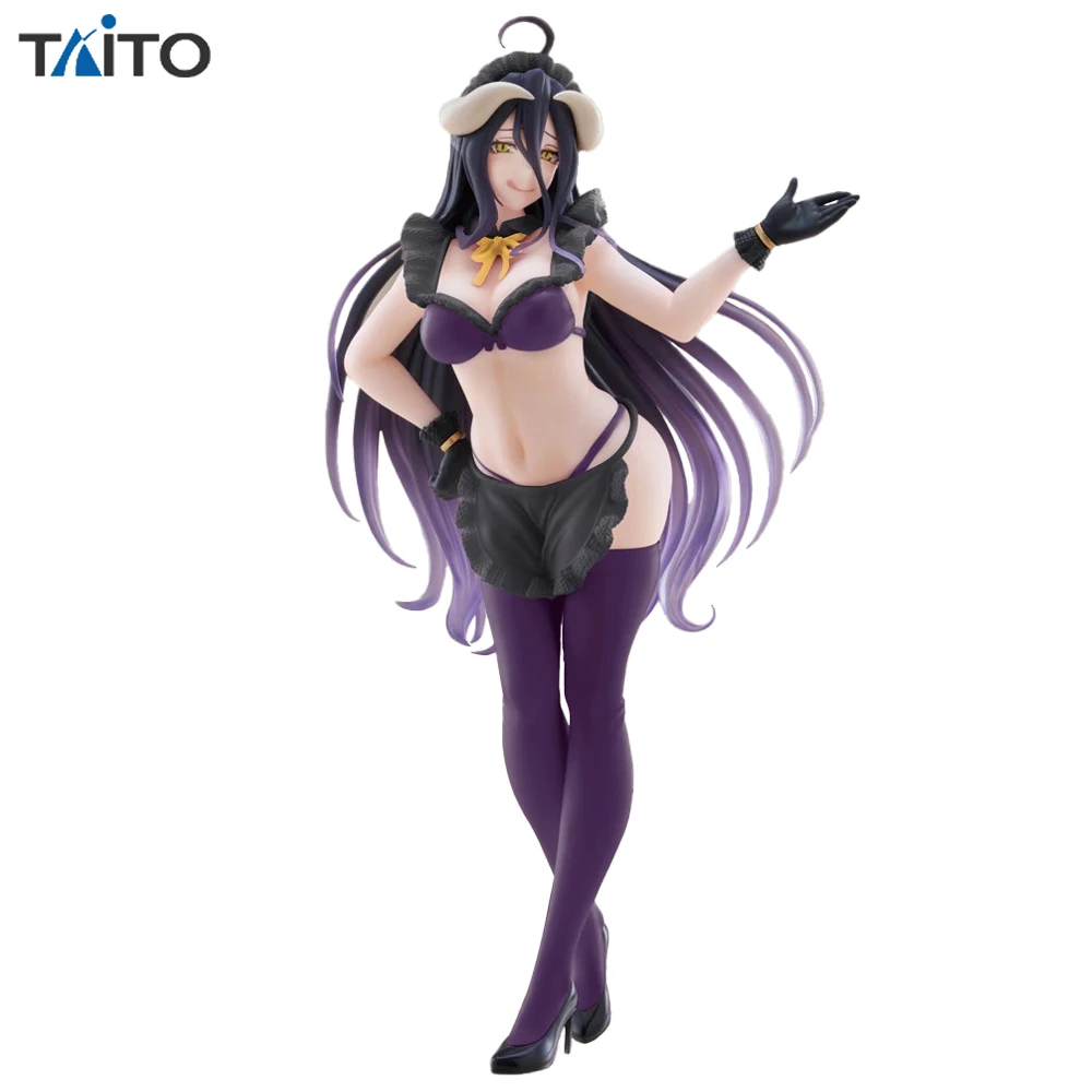 Оригинальная новая фигурка TAiTO Coreful OVERLORD Albedo (версия служанки) (Renewal Edition) Хорошая коллекционная аниме-модель 18 см, подарочные игрушки 
Оригинальная новая фигурка TAiTO Coreful OVERLORD Albedo (версия служанки) (Renewal Edition) Хорошая коллекционная аниме-модель 18 см, подарочные игрушки