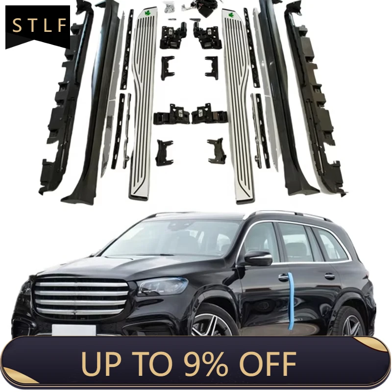 Electric Running Boards Retractable Aluminum Alloy Automatic Power Step For Benz GL GLS X166 X167 with Carry Bag
Electric Running Boards Retractable Aluminum Alloy Automatic Power Step For Benz GL GLS X166 X167 with Carry Bag