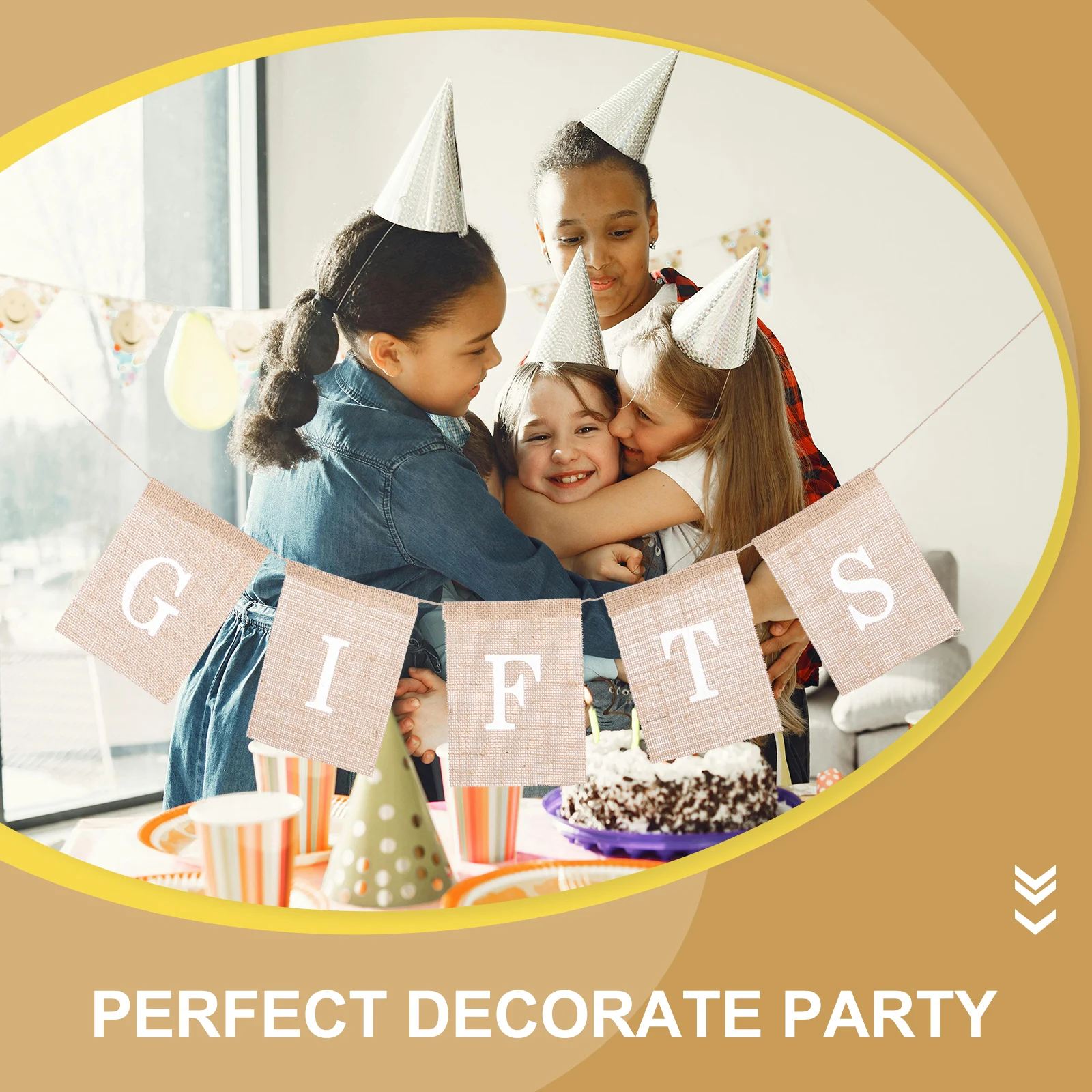 Square Piece Party Decoration Flag Baby Birthday Linen Delicate Festival Banner
Square Piece Party Decoration Flag Baby Birthday Linen Delicate Festival Banner