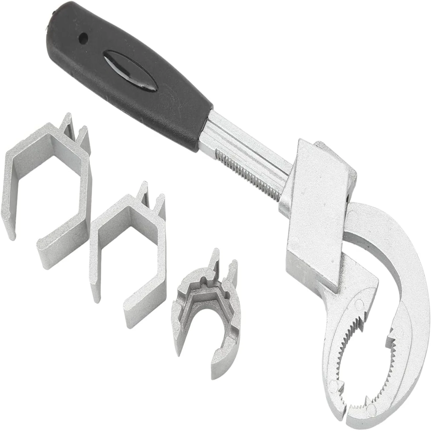 Adjustable and durable aluminum alloy sink faucet spanner - Versatile plumber wrench for quick and efficient spring plumbing rep
Adjustable and durable aluminum alloy sink faucet spanner - Versatile plumber wrench for quick and efficient spring plumbing rep