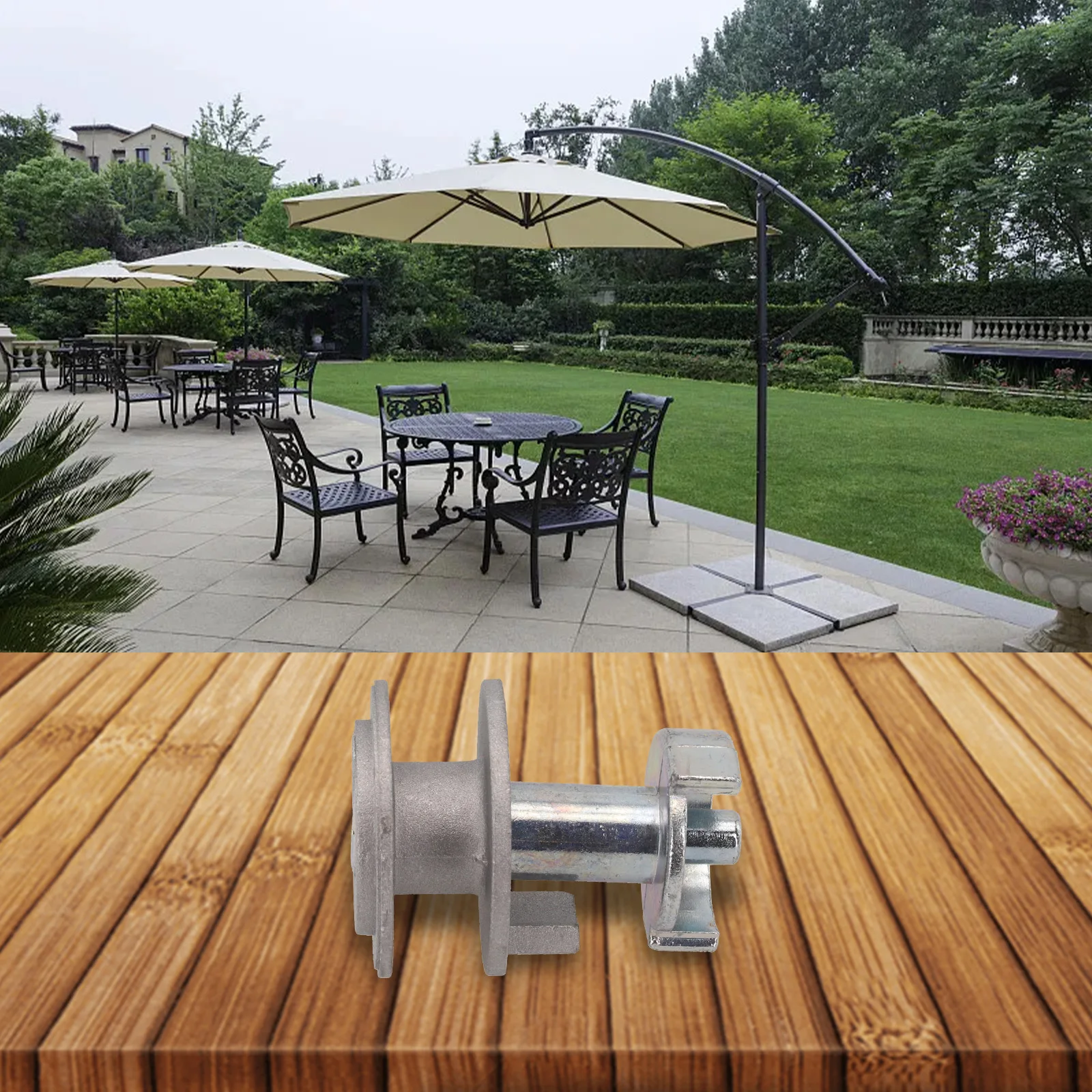 Outdoor Umbrella Accessories Adjustable Umbrella Parts Garden Outdoor Spaces High Quality Material Rust Resistant
Outdoor Umbrella Accessories Adjustable Umbrella Parts Garden Outdoor Spaces High Quality Material Rust Resistant