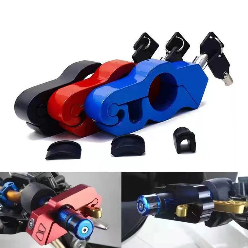 Motorcycle Universal Accessories Aluminum Handlebar Lock Security Anti-theft Protection Safety Lock Throttle Lock
Motorcycle Universal Accessories Aluminum Handlebar Lock Security Anti-theft Protection Safety Lock Throttle Lock