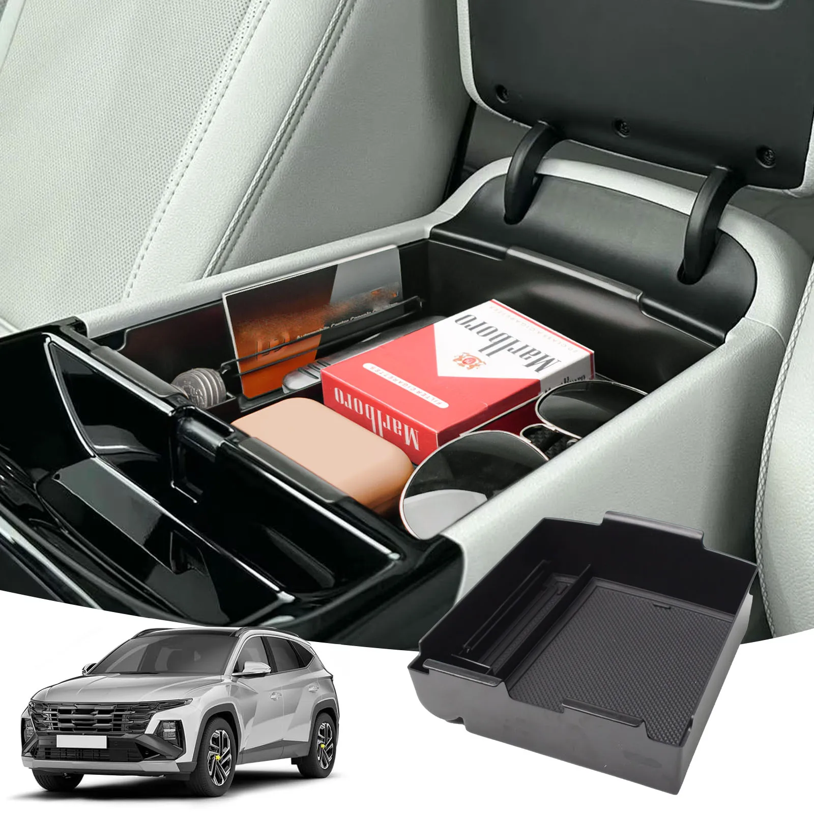 TACORBO Center Console Storage Box Tray For Hyundai 2025 TUCSON Limited Center Console Armrest Storage Box Organizer Accessories
TACORBO Center Console Storage Box Tray For Hyundai 2025 TUCSON Limited Center Console Armrest Storage Box Organizer Accessories
