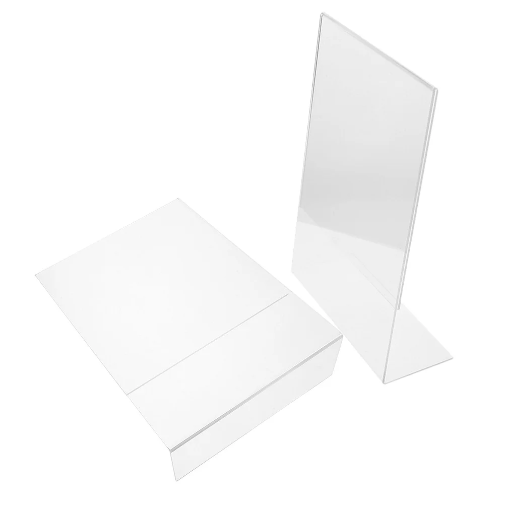 Acrylic Menu Stand for Restaurant Office Classroom Table Sign Holder L Shaped Display Stand Wedding Table Number Holder
Acrylic Menu Stand for Restaurant Office Classroom Table Sign Holder L Shaped Display Stand Wedding Table Number Holder