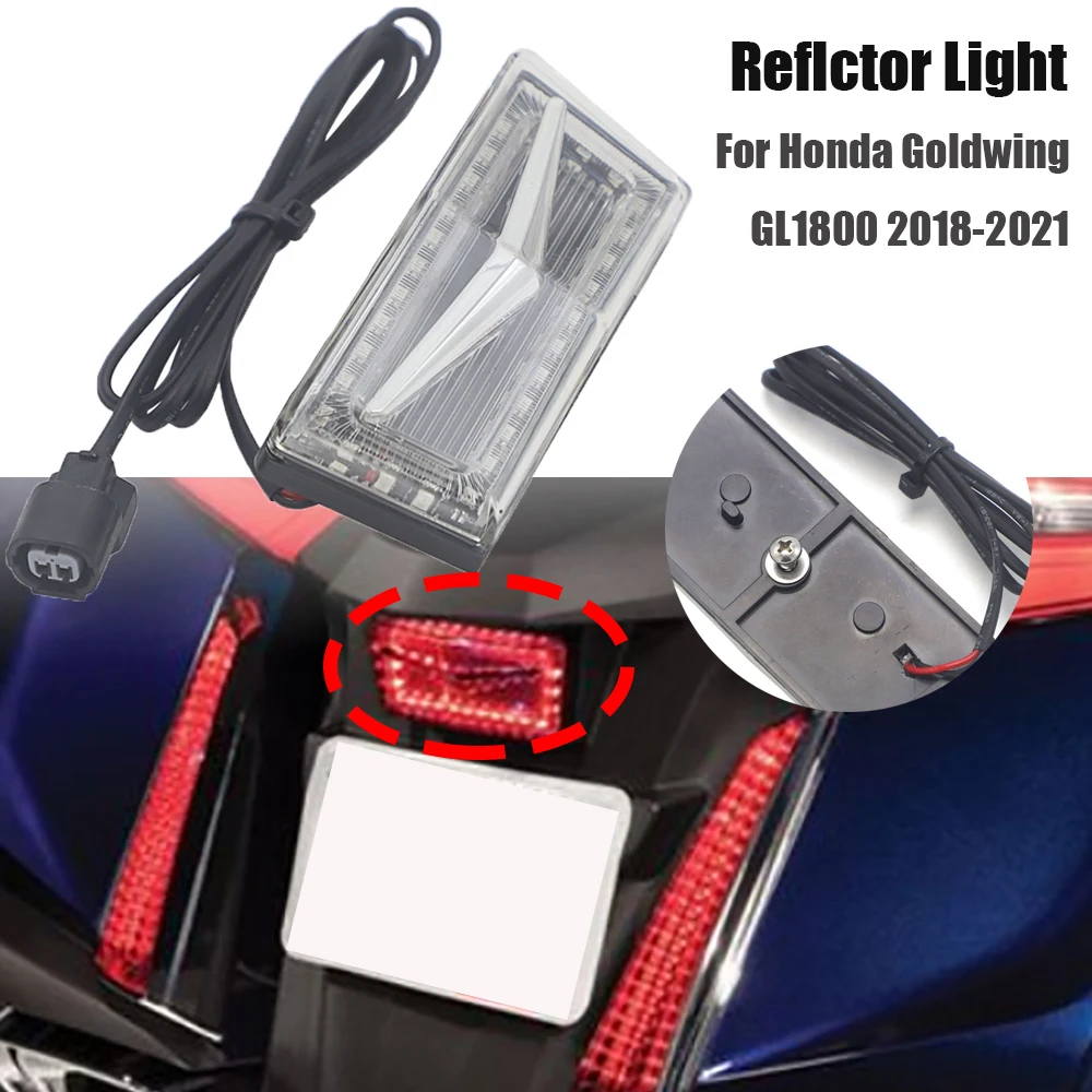 For Honda Goldwing GL1800 F6B ABS Trunk Led Reflctor Replacement Light 2018 2019 2020 2021
For Honda Goldwing GL1800 F6B ABS Trunk Led Reflctor Replacement Light 2018 2019 2020 2021