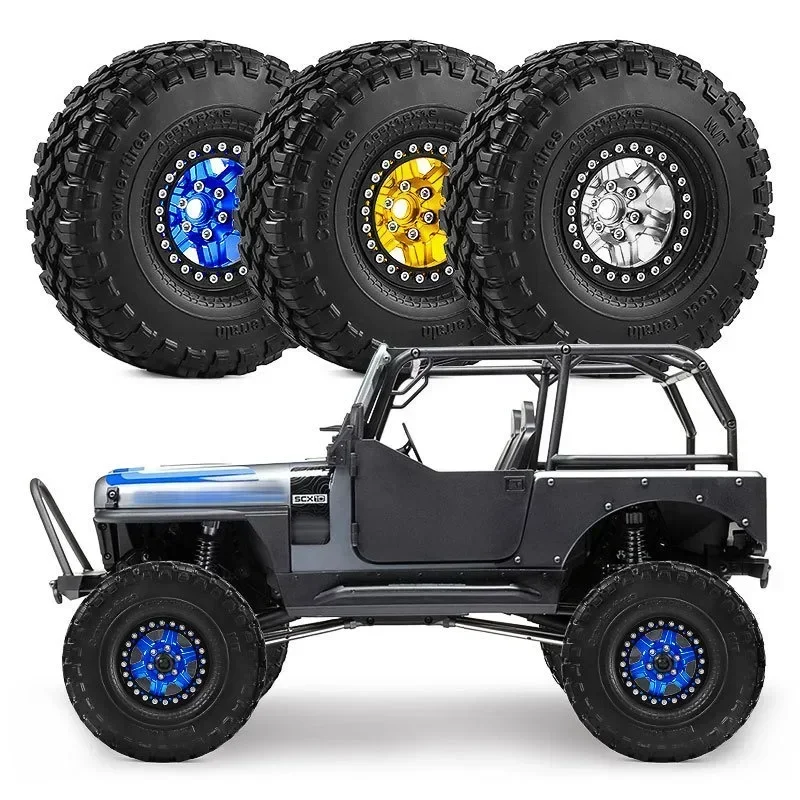 1.9inch Alloy Rims for TRX4 SCX10 III 90046 D90 CC01 1/10 RC Crawler Tires Universal Upgrade
1.9inch Alloy Rims for TRX4 SCX10 III 90046 D90 CC01 1/10 RC Crawler Tires Universal Upgrade
