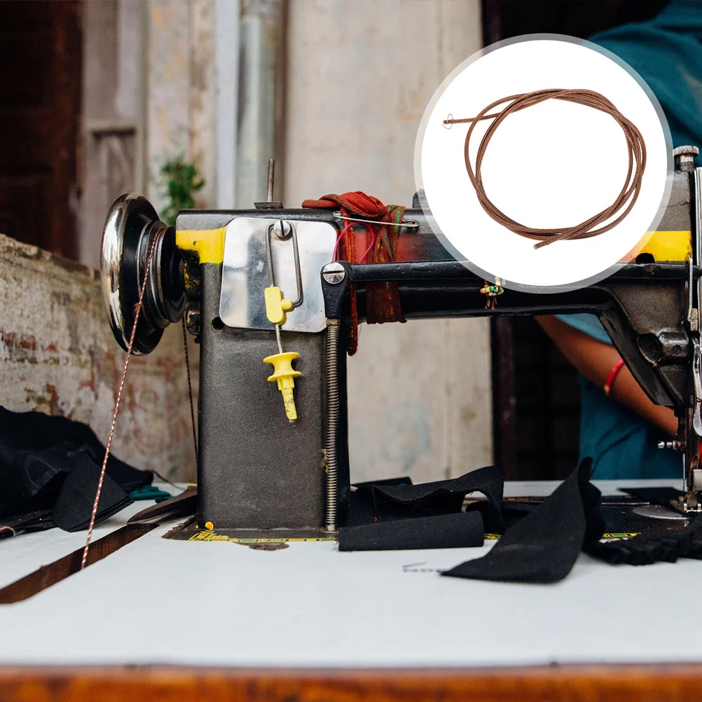 2Pcs Sewing Machine Belt Heavy Duty Cowhide Metal Replacement Treadle Belt for Vintage Household Sewing Machine Accessories and
2Pcs Sewing Machine Belt Heavy Duty Cowhide Metal Replacement Treadle Belt for Vintage Household Sewing Machine Accessories and