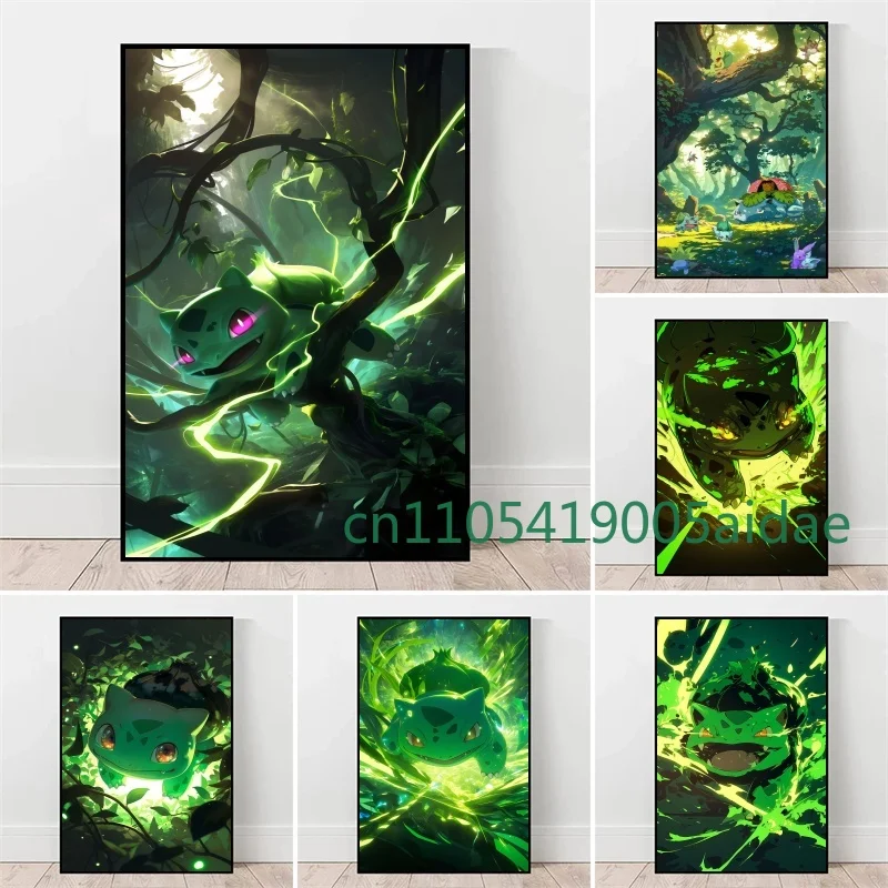 Japan Cartoon Pokemon Anime Canvas Painting Bulbasaur Venusaur Poster Print Watercolor Wall Art Picture Home Decor Kids Gifts
Japan Cartoon Pokemon Anime Canvas Painting Bulbasaur Venusaur Poster Print Watercolor Wall Art Picture Home Decor Kids Gifts