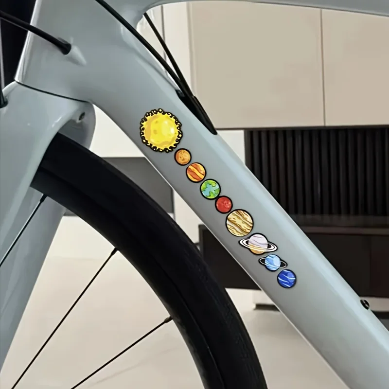 2PCS/SET Solar System Planet Stickers Waterproof Anti Scratch Vinyl Decals Universal Decor For Bicycle Frame Handlebar Bike
2PCS/SET Solar System Planet Stickers Waterproof Anti Scratch Vinyl Decals Universal Decor For Bicycle Frame Handlebar Bike