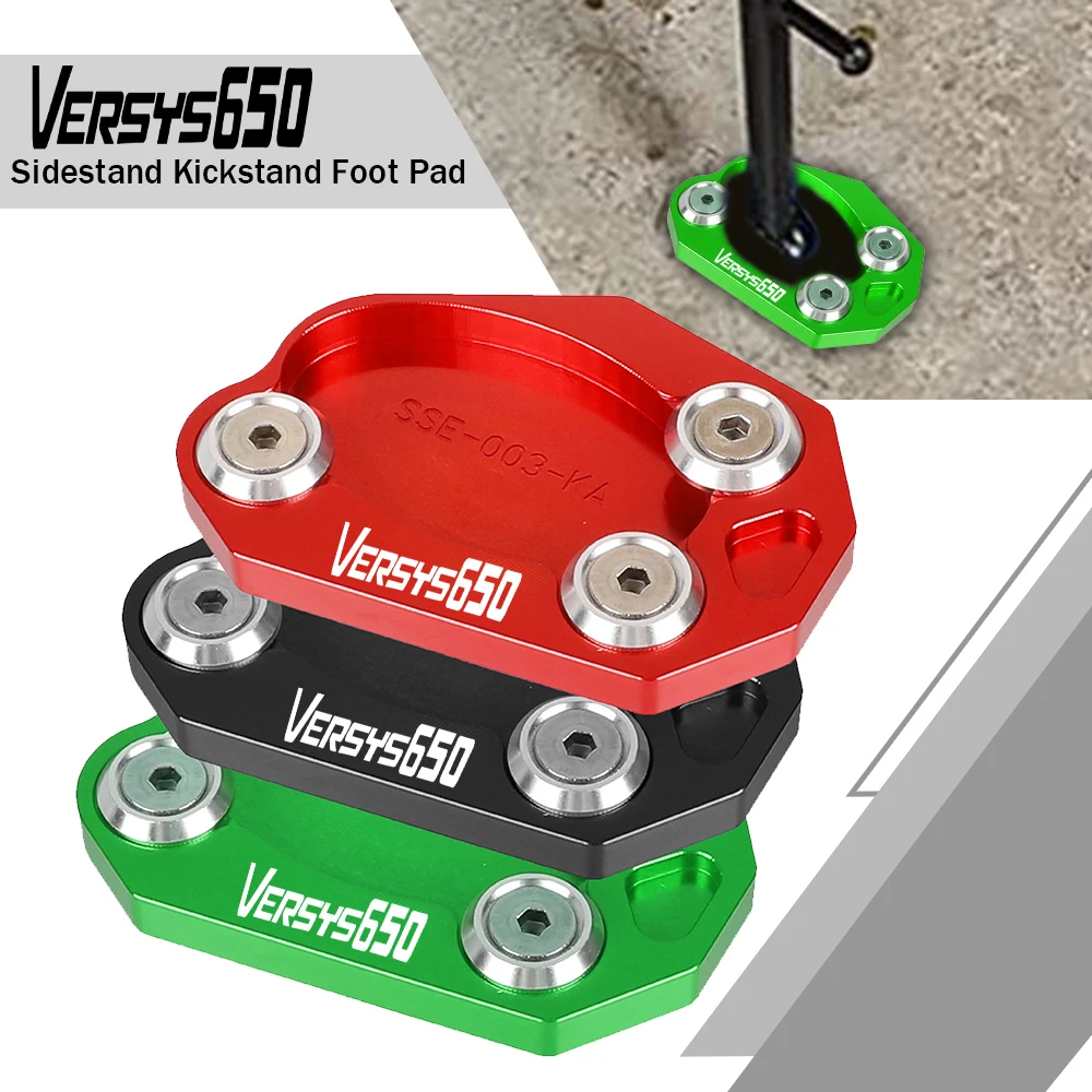 For Kawasaki Versys650 Versys 650 2007-2009 2008 Motorcycle Accessories CNC Side Stand Enlarge Sled Sidestand Kickstand Foot Pad
For Kawasaki Versys650 Versys 650 2007-2009 2008 Motorcycle Accessories CNC Side Stand Enlarge Sled Sidestand Kickstand Foot Pad